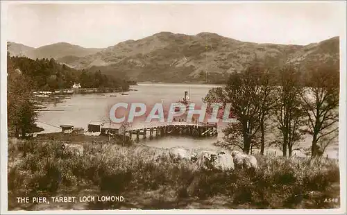 Cartes postales moderne The Pier Tarbet Loch Lomond Bateau