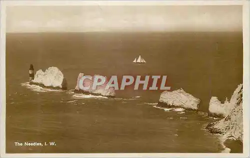 Cartes postales moderne The Needles IW Phare Lighthouse Bateau Phare