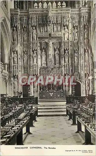 Cartes postales moderne Winchester Cathedral The Reredos