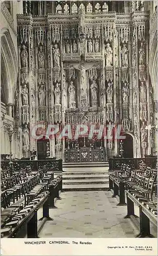 Moderne Karte Winchester Cathedral The Reredos