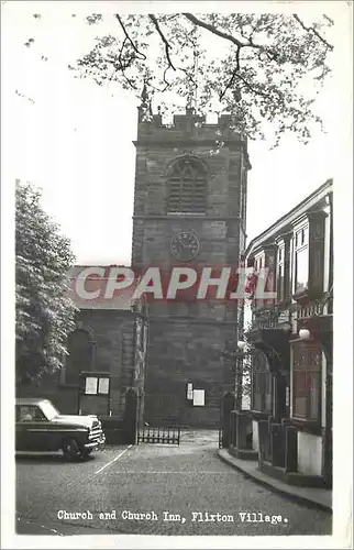Cartes postales moderne Church and Church Inn Flixton Village