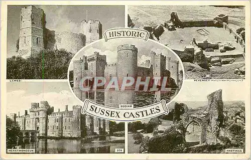 Cartes postales moderne Historic Sussex Castles
