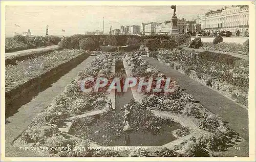 Cartes postales moderne The Water Garden and Hove Boundary Hove