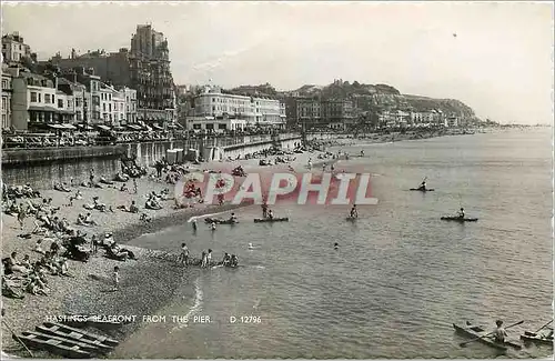 Cartes postales moderne Hastings seafront from the pier