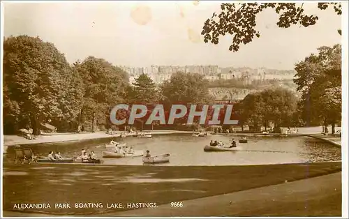 Cartes postales moderne Alexandra park boating lake Hastings
