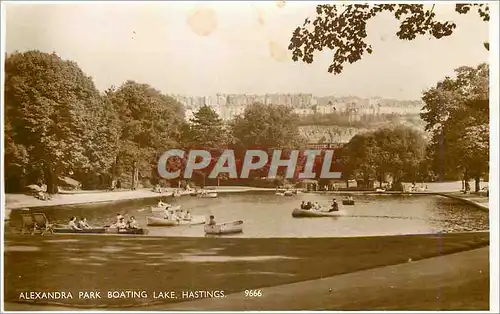 Moderne Karte Alexandra park boating lake Hastings