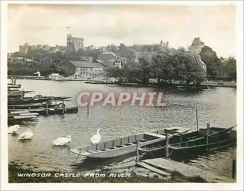 Cartes postales moderne Windsor Castle from River