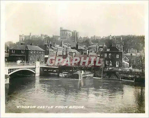 Cartes postales moderne Windsor Castle from Bridge