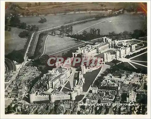 Moderne Karte Windsor Castle from the air