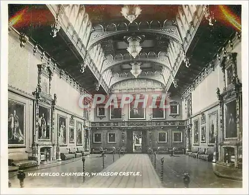 Cartes postales moderne Waterloo Chamber Windsor Castle