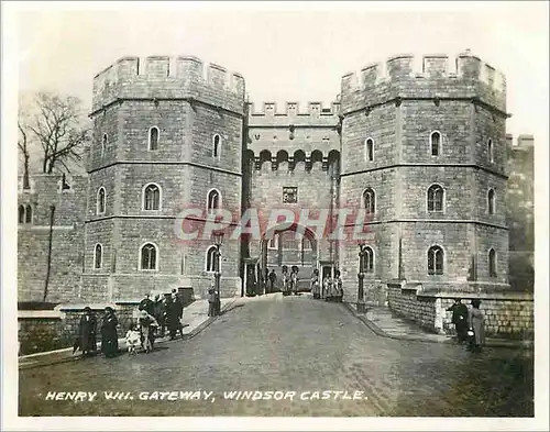 Moderne Karte Hendy VIII Gateway Windsor Castle