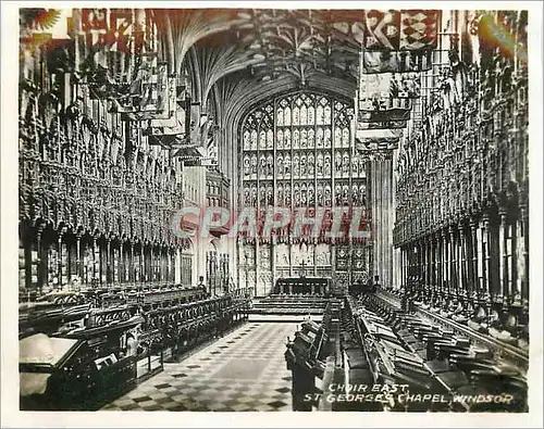 Cartes postales moderne Choir East St George Chapel Windsor