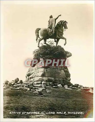 Cartes postales moderne Statue of George II Long Walk Windsor