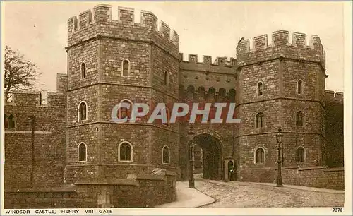Cartes postales moderne Windsor Castle Henry III gate