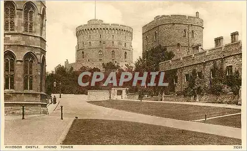 Cartes postales moderne Windsor Castle Round tower