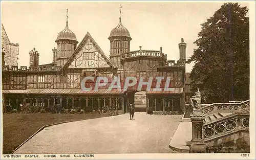 Cartes postales moderne Windsor Castle Horse Shoe Cloisters