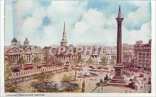 Cartes postales London Trafalgar Square
