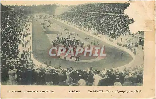 Cartes postales Athenes le Stade Jeux Olympiques 1906