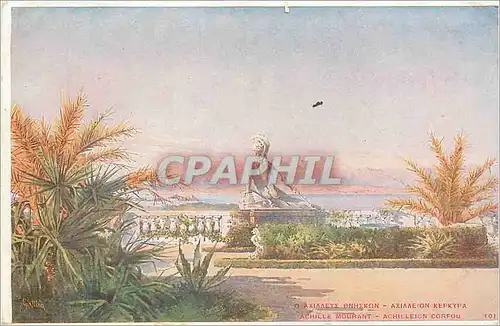 Cartes postales Achille Mourant Grece