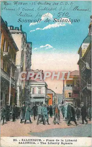 Cartes postales Salonique Place de la Liberte