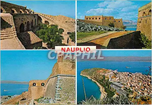Cartes postales moderne Nauplia le Fort de Palamidi