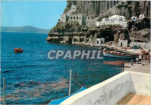 Moderne Karte Thira la Falaise