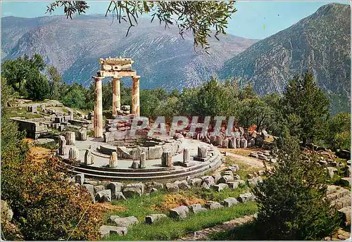 Cartes postales moderne La derniere caresse sur Tholos