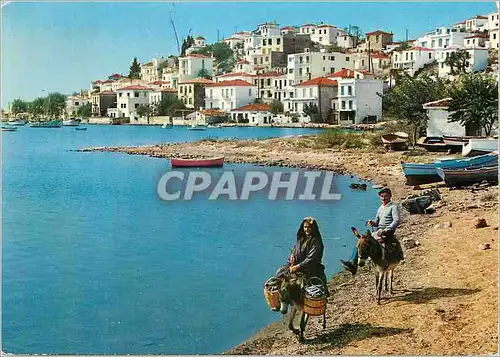 Moderne Karte Sciathos Ane Donkey