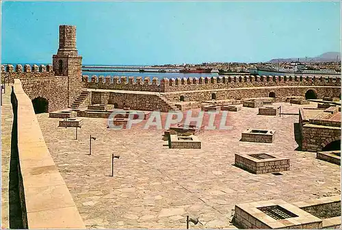 Cartes postales moderne Heraclion le Port et la Forteresse Koules