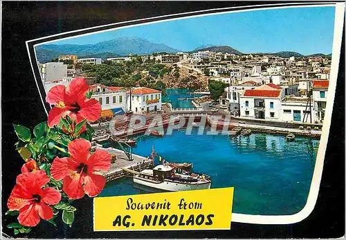 Cartes postales moderne Crete Agios Nicolaos