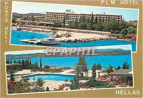 Moderne Karte Grece Porto Heli Hotel PLM Hellas