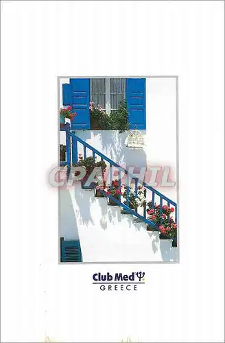 Moderne Karte Club Med Greece