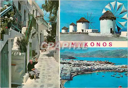 Cartes postales moderne Souvenir de Mykonos