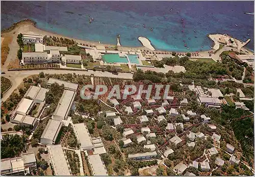 Moderne Karte Vue Aerienne du Kappa Club (Ermioni) Grece