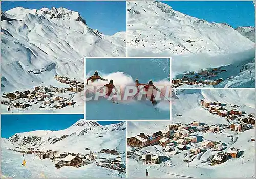 Moderne Karte Intem Ski Center Zurs 1700m am Arlberg Austria Vorarlberg das urlaubsland in Osterreich