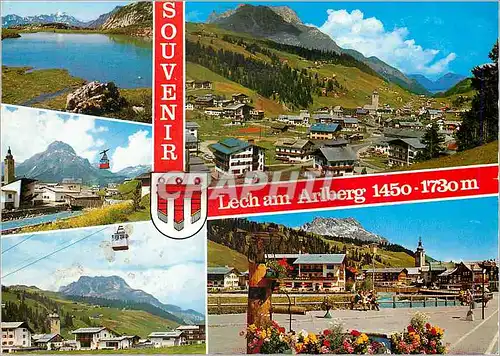 Cartes postales moderne Souvenir Lech am Arlberg 1450 1730m Osterreich das Ferienland Europas