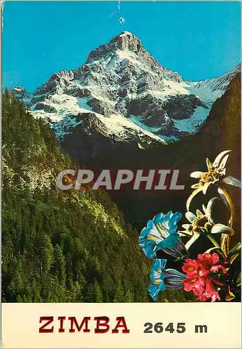 Cartes postales moderne Zimba 2645m Vorarlberg Osterreich Austria Autriche