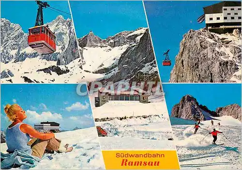 Cartes postales moderne Sudwandbahn Ramsau  Steiermark Austria