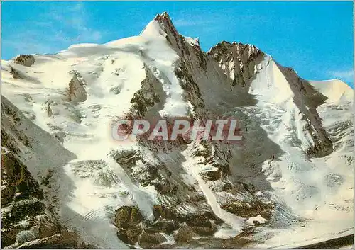 Moderne Karte Grobglockner Massiv 3798m