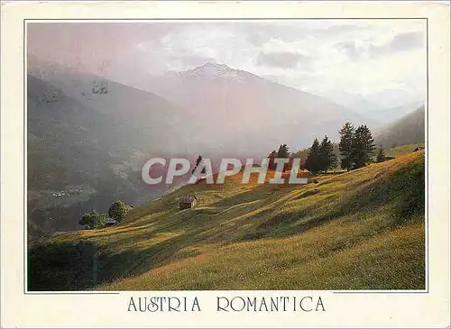 Moderne Karte Austria Romantica