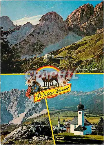 Cartes postales moderne Gruttenhutte 1620m Bilder Unten Elimau