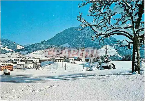 Moderne Karte Hittisau Erholungsort Bregenzerwald