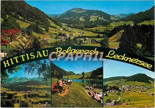 Cartes postales moderne Hittisau Bolgenach Lecknersee Vorarlberg Austria