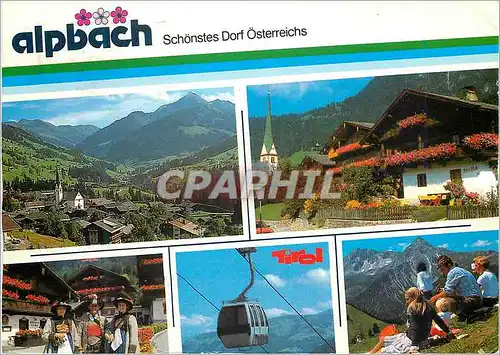 Cartes postales moderne Schonstes Dorf Osterreichs Blumendorf Alpbach Tirol