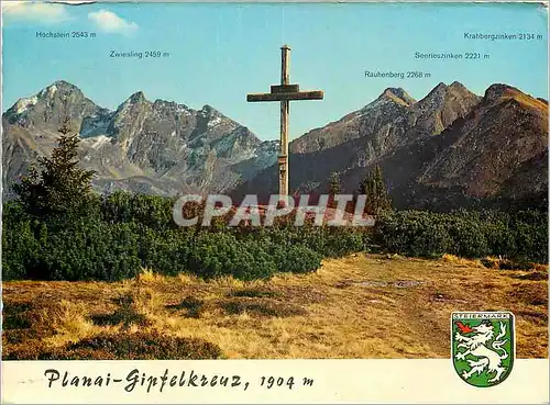 Cartes postales moderne Planai Gipfelkreuz 1904m
