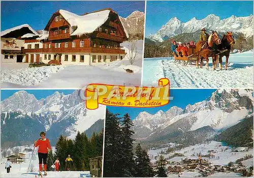 Cartes postales moderne Urlaub am Bauernhof Pension Ferchtlhof Ramsau an Dachstein