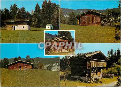 Cartes postales moderne Museum Tiroler Bauernhofe Kramsach Tirol