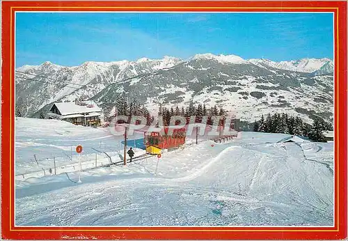 Moderne Karte Skigebiet Golm Golmerbahn Tschagguns Montafon