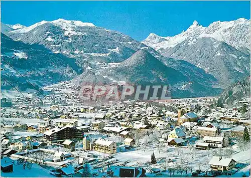 Cartes postales moderne Schruns mit Zimba Montafon Osterreich