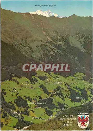 Cartes postales moderne Globglockner 3798m